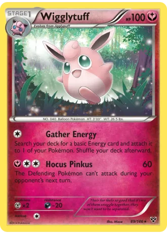 Wigglytuff #89/146 — XY