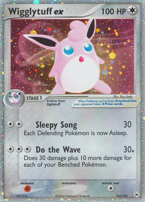 Wigglytuff ex #101 — EX Leggende Nascoste