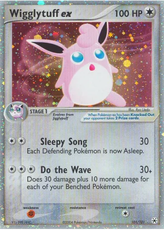 Wigglytuff ex #101/101 — EX Leggende Nascoste