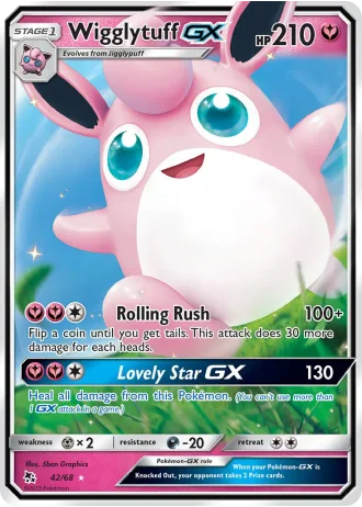 Wigglytuff GX #42 — Hidden Fates