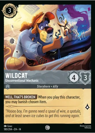 Wildcat - Unconventional Mechanic #180/257 — Hyperia City