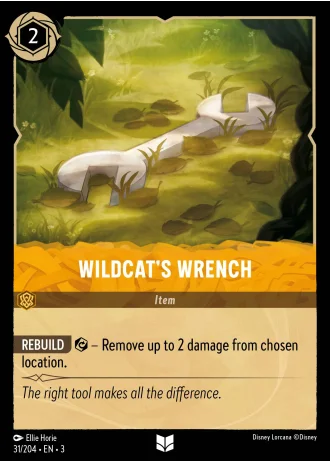 Wildcat's Wrench #31/204 — Into the Inklands