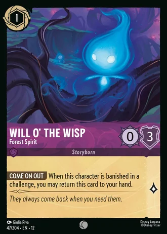 Will o' the Wisp - Forest Spirit #47/257 — Wilds Unknown
