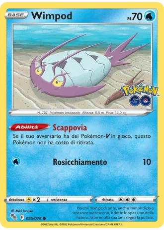 Wimpod #025 — Pokémon GO