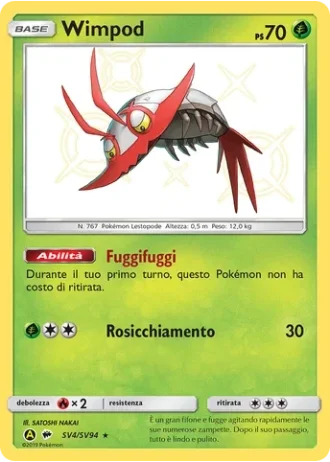 Wimpod SV4/94 — Tesoro Cromatico (Destino Sfuggente)