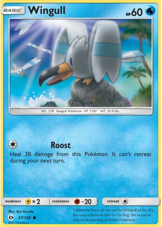 Wingull #37 — Sun & Moon