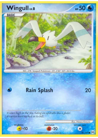 Wingull #81/99 — Arceus