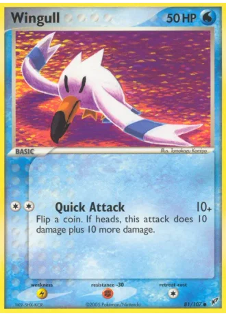 Wingull #81/107 — EX Deoxys