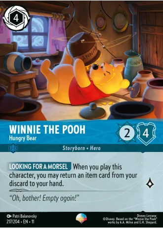 Winnie the Pooh - Hungry Bear #217/204 — Winterspell