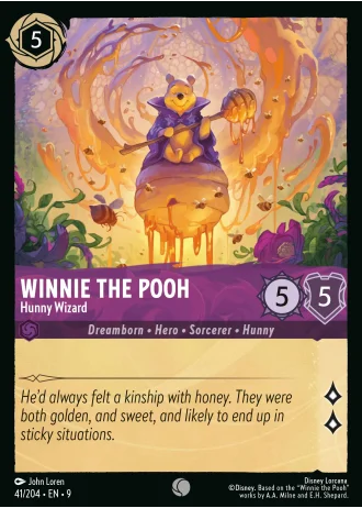 Winnie the Pooh - Hunny Wizard #41/204 — Fabled