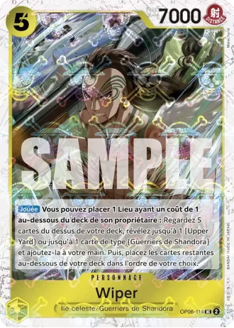 Wiper (OP06-114) (Jolly Roger Foil) — ONE PIECE CARD THE BEST (PRB01)