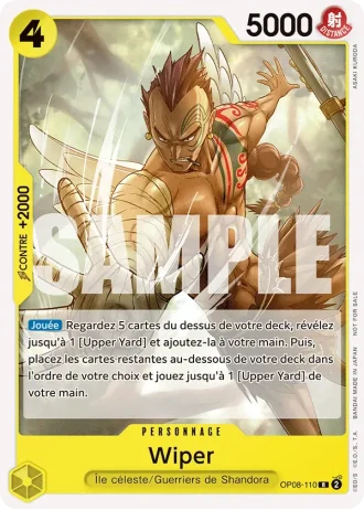 Wiper (OP08-110) (Alternative Art) — PROMO