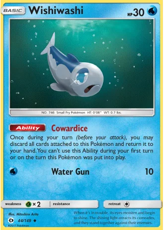 Wishiwashi #44 — Sun & Moon