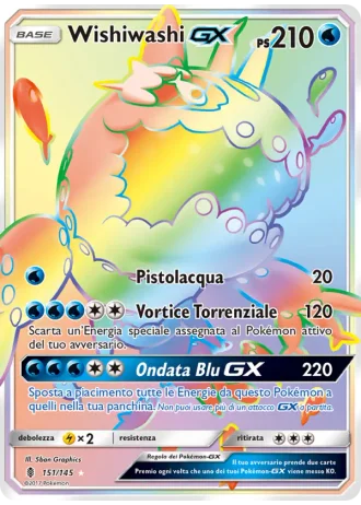 Wishiwashi GX #151/145 — Guardiani Nascenti