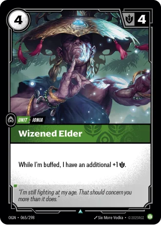 Wizened Elder #065/298 — Origins