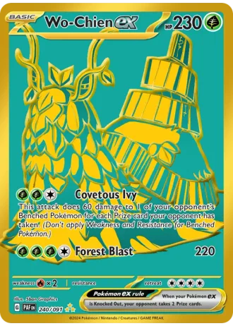 Wo-Chien ex #240/91 — Paldean Fates