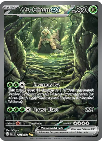 Wo-Chien ex #257/193 — Paldea Evolved