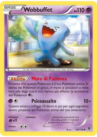 Wobbuffet #36/119 — Forze Spettrali