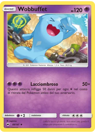 Wobbuffet #49/147 — Ombre Infuocate