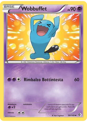 Wobbuffet #58/149 — Confini Varcati