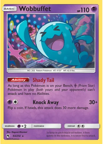 Wobbuffet #93/214 — Lost Thunder