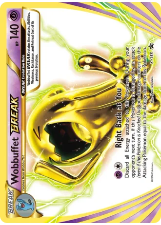 Wobbuffet BREAK XY155 — XY Promos