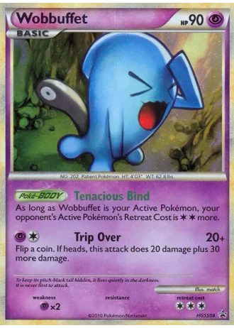 Wobbuffet HGSS04 — HeartGold & SoulSilver Promos