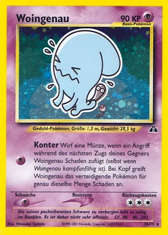 Woingenau (1. Edition) #16/75 — Neo Entdeckung (1. Edition)