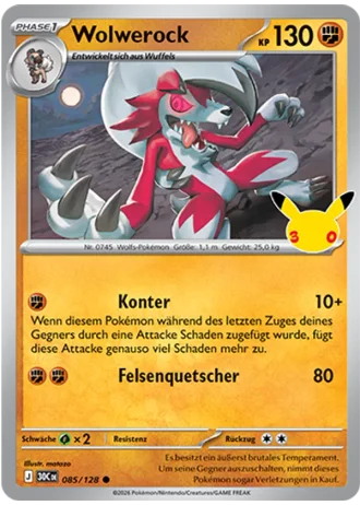 Wolwerock #085/128 — 30 Jahre