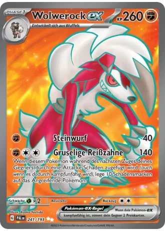 Wolwerock ex #241/193 — Entwicklungen in Paldea