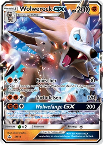 Wolwerock GX SM14 — Sonne & Mond Promos