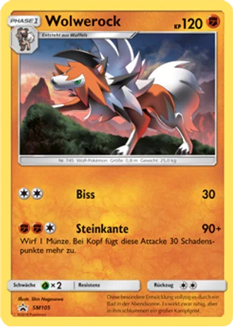 Wolwerock SM105 — Sonne & Mond Promos