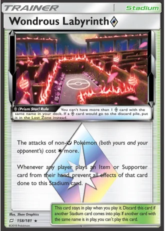 Wondrous Labyrinth Prism Star #158/181 — Team Up