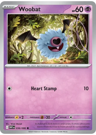Woobat #036 — White Flare