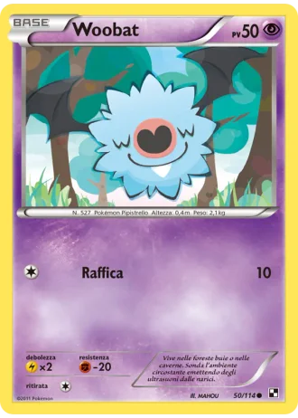 Woobat #50 — Nero e Bianco