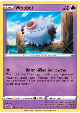Woobat #73/185 — Vivid Voltage