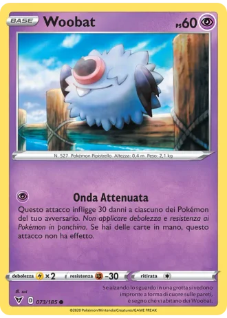 Woobat #73/185 — Voltaggio Sfolgorante