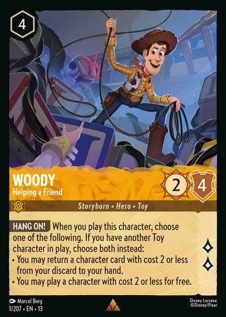 Woody - Helping a Friend #1/261 — Attack of the Vine!