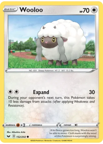 Wooloo #152 — Sword & Shield