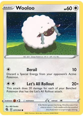 Wooloo #221 — Fusion Strike