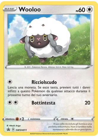 Wooloo SWSH011 — Spada e Scudo Promos