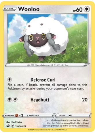 Wooloo SWSH011 — Sword & Shield Promos