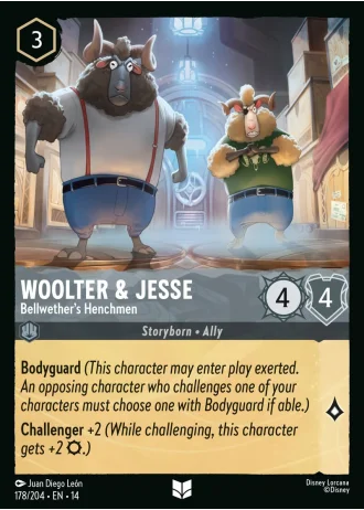 Woolter & Jesse - Bellwether's Henchmen #178/257 — Hyperia City
