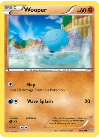 Wooper #38/98 — Ancient Origins