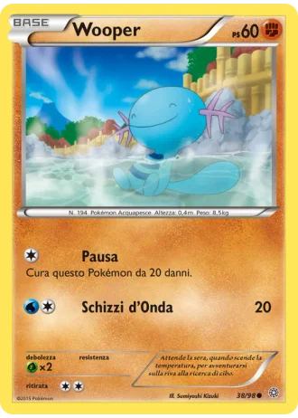 Wooper #38/98 — Antiche Origini