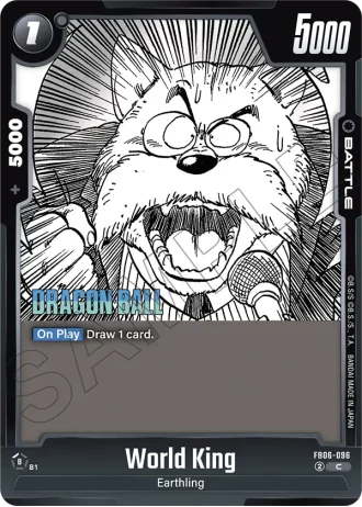 World King  SB02-096 — Manga Booster 02 (SB02)