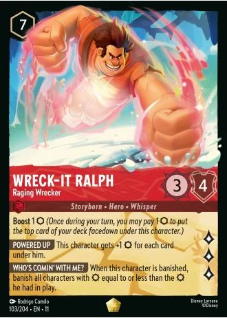 Wreck-It Ralph - Raging Wrecker #103/204 — Winterspell