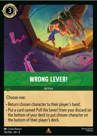 Wrong Lever! #116/204 — Reign of Jafar