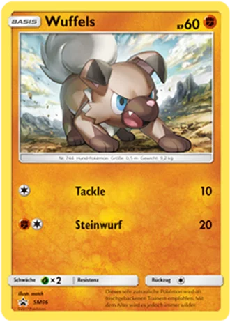 Wuffels SM06 — Sonne & Mond Promos