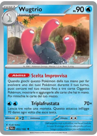 Wugtrio #053 — Paradosso Temporale